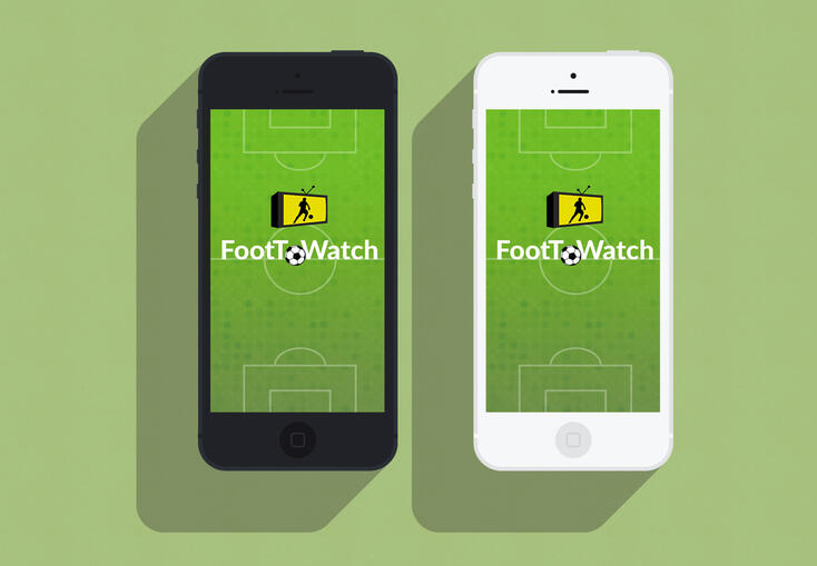 Identité visuelle de "FootToWatch"