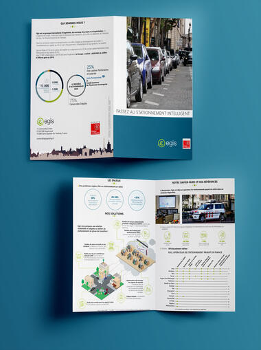 Brochure pour l'entreprise "Egis"