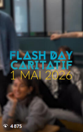 Réalisation d'une vidéo pour les réseaux sociaux à l'occasion d'un flash day caritatif